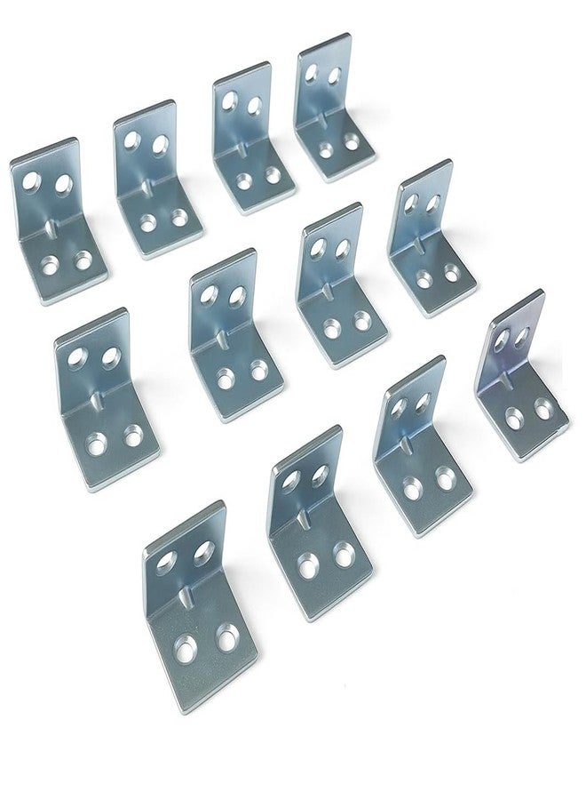 Truvic MS L Bracket (1 x 1 x1 Inch, Silver) -12 Pieces - Image 1
